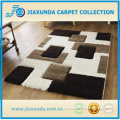 2 inches pile height fluffy fashion decorative home floor area shaggy rug with pp material